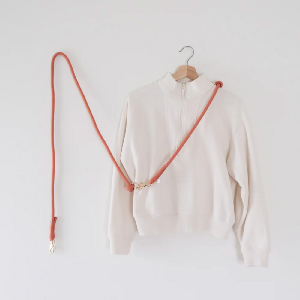 Terracotta Handsfree Leash | Furlou - Babelle