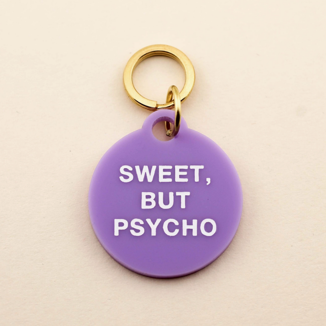 Sweet, But Psycho Tag | Freshwater Design Co. - Babelle
