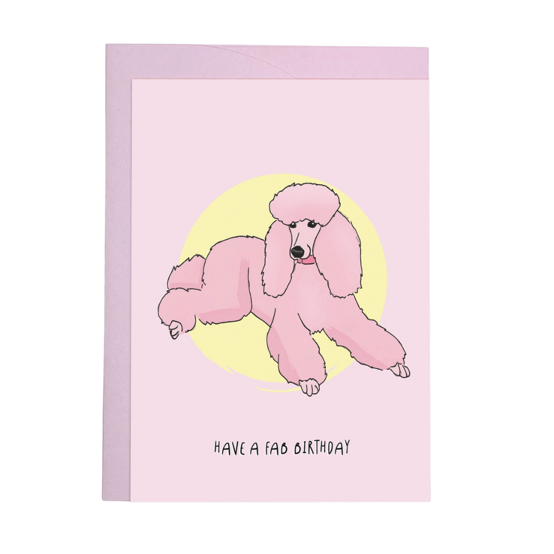 Pink Poodle | Kaart Blanche - Babelle