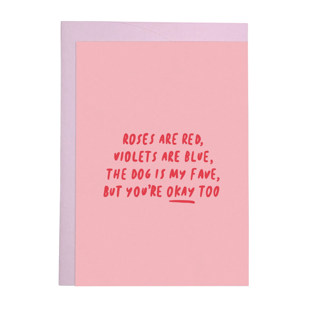 Dog is my favorite | Kaart Blanche - Babelle