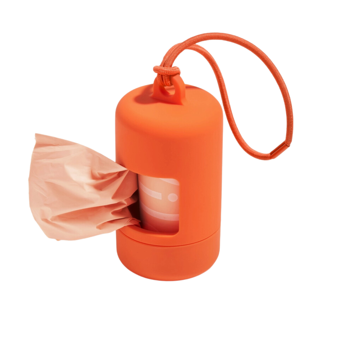Orange Blaze Poopbag Carrier | Wild One - Babelle