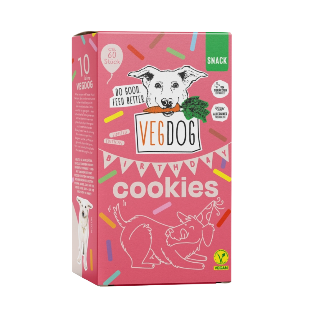 Birthday Cookies | Vegdog - Babelle