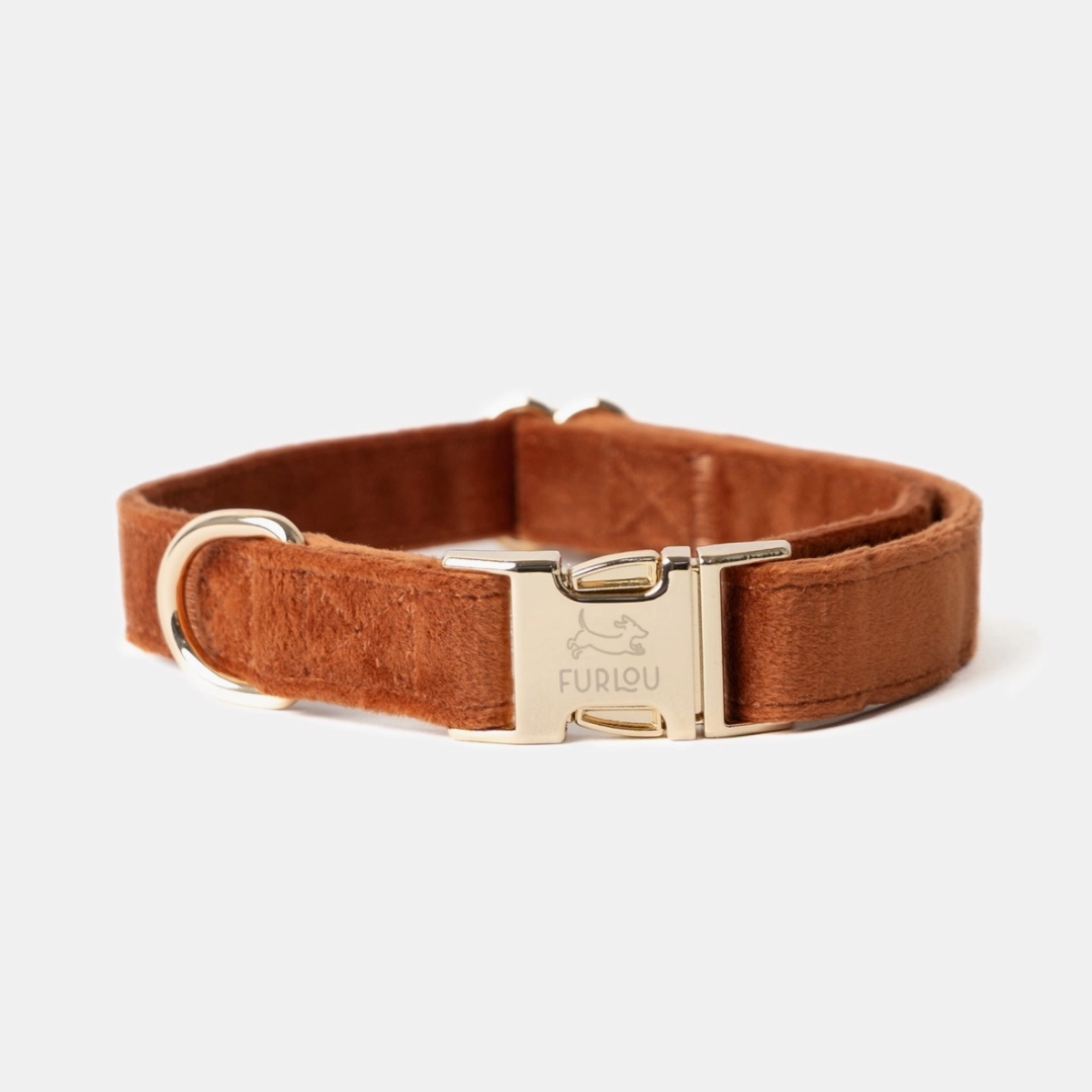 Clay Velvet Collar | Furlou - Babelle