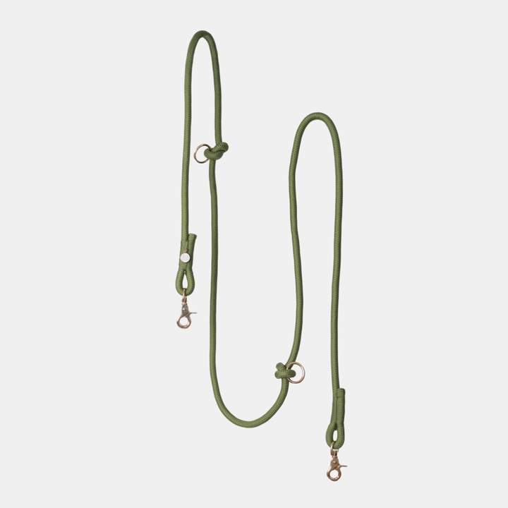 Green Handsfree Leash | Furlou - Babelle