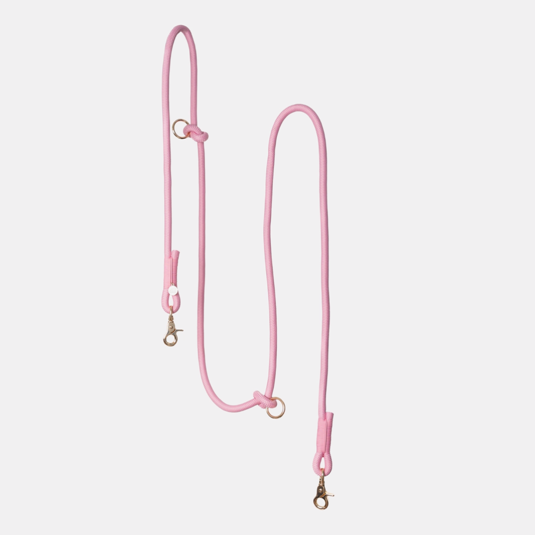 Pink Handsfree Leash | Furlou - Babelle