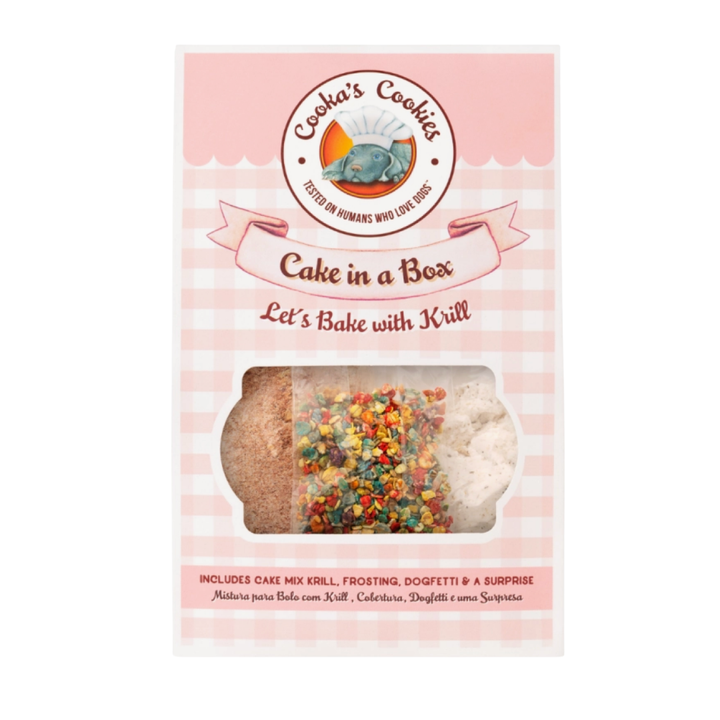 Cake in a box - Krill | Cooka's Cookies