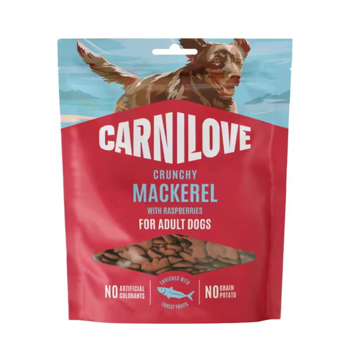 Mackerel/Raspberry Crunchy Snack | Carnilove