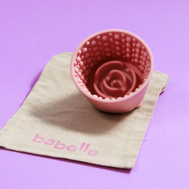 The Swirlie Lickbowl - Old Rose | Babelle - Babelle