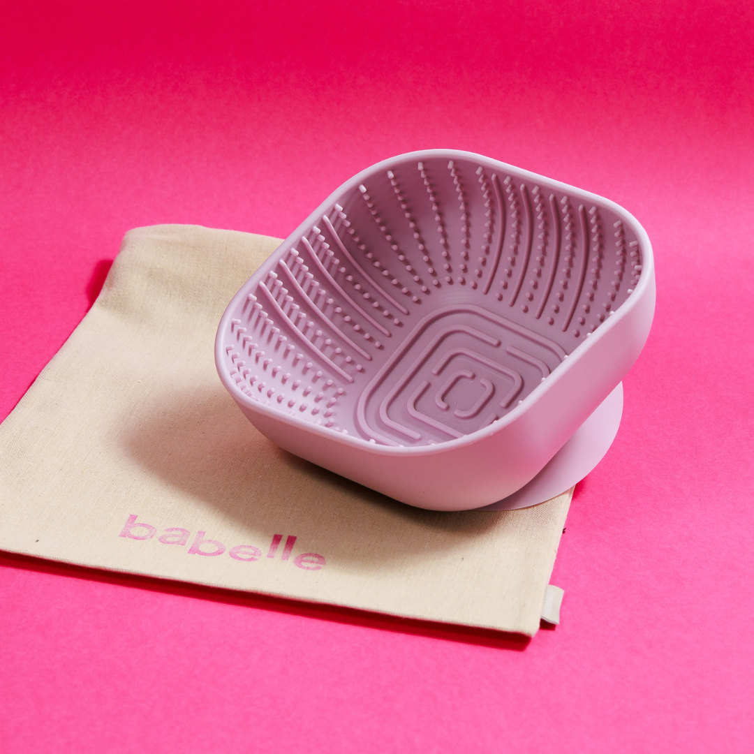 The Cube Lickbowl - Lilac | Babelle - Babelle