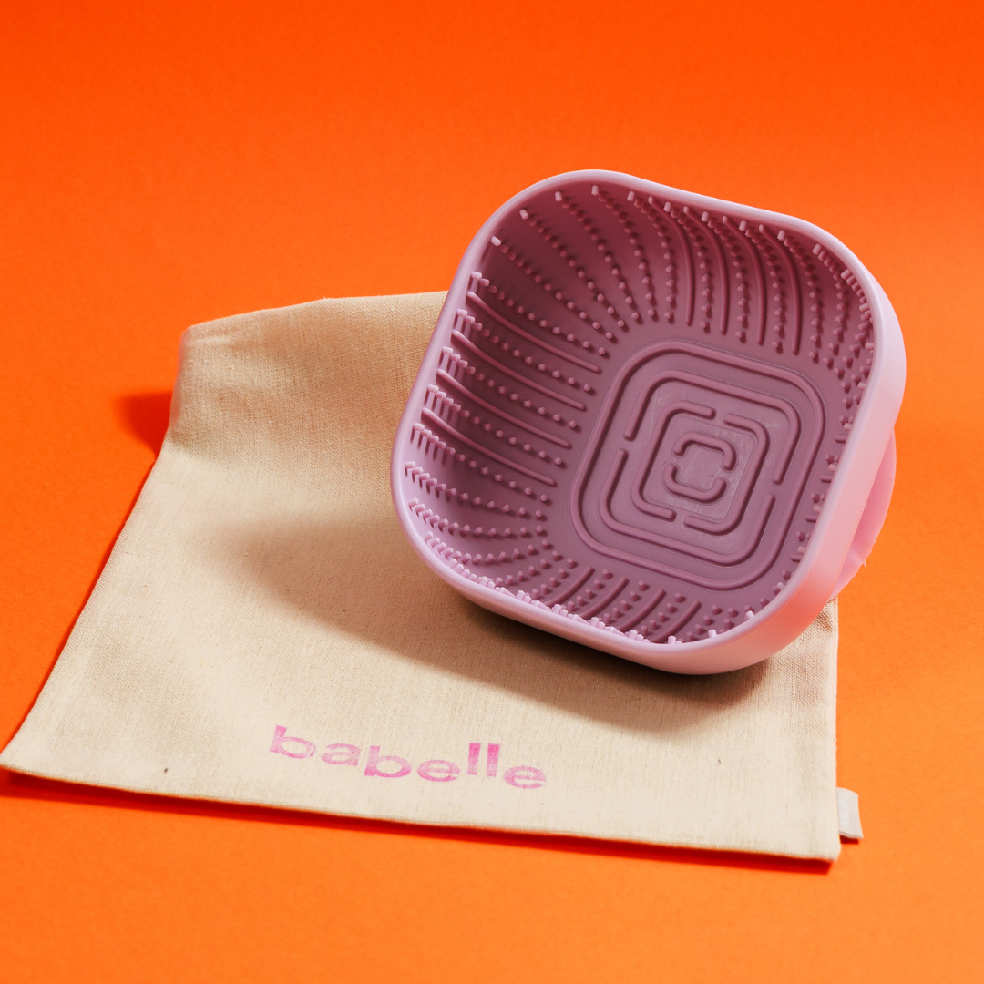 The Cube Lickbowl - Lilac | Babelle - Babelle