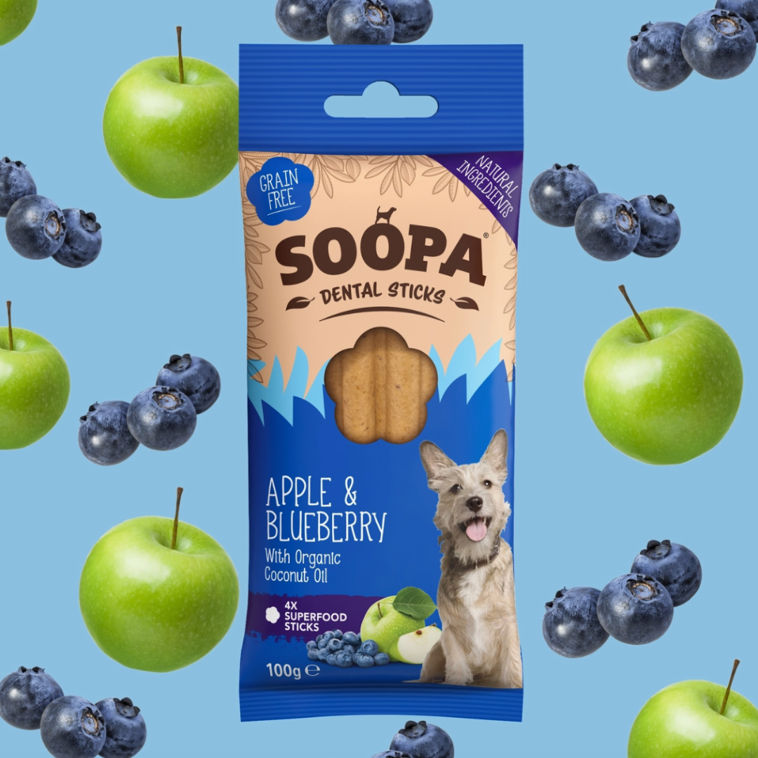 Dental Sticks  - Apple & Blueberry | Soopa - Babelle