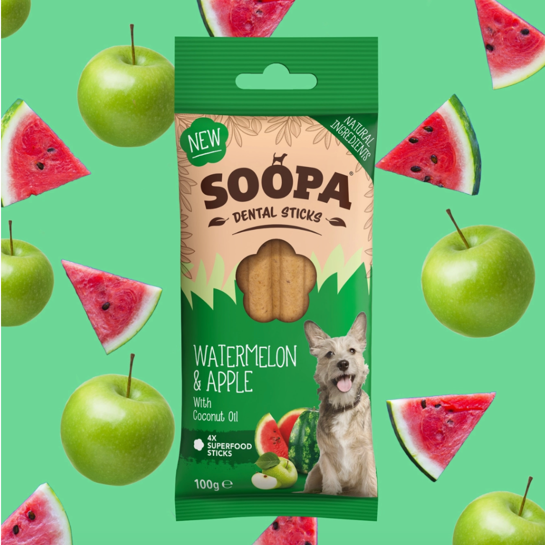 Dental Sticks  - Watermelon & Apple | Soopa - Babelle