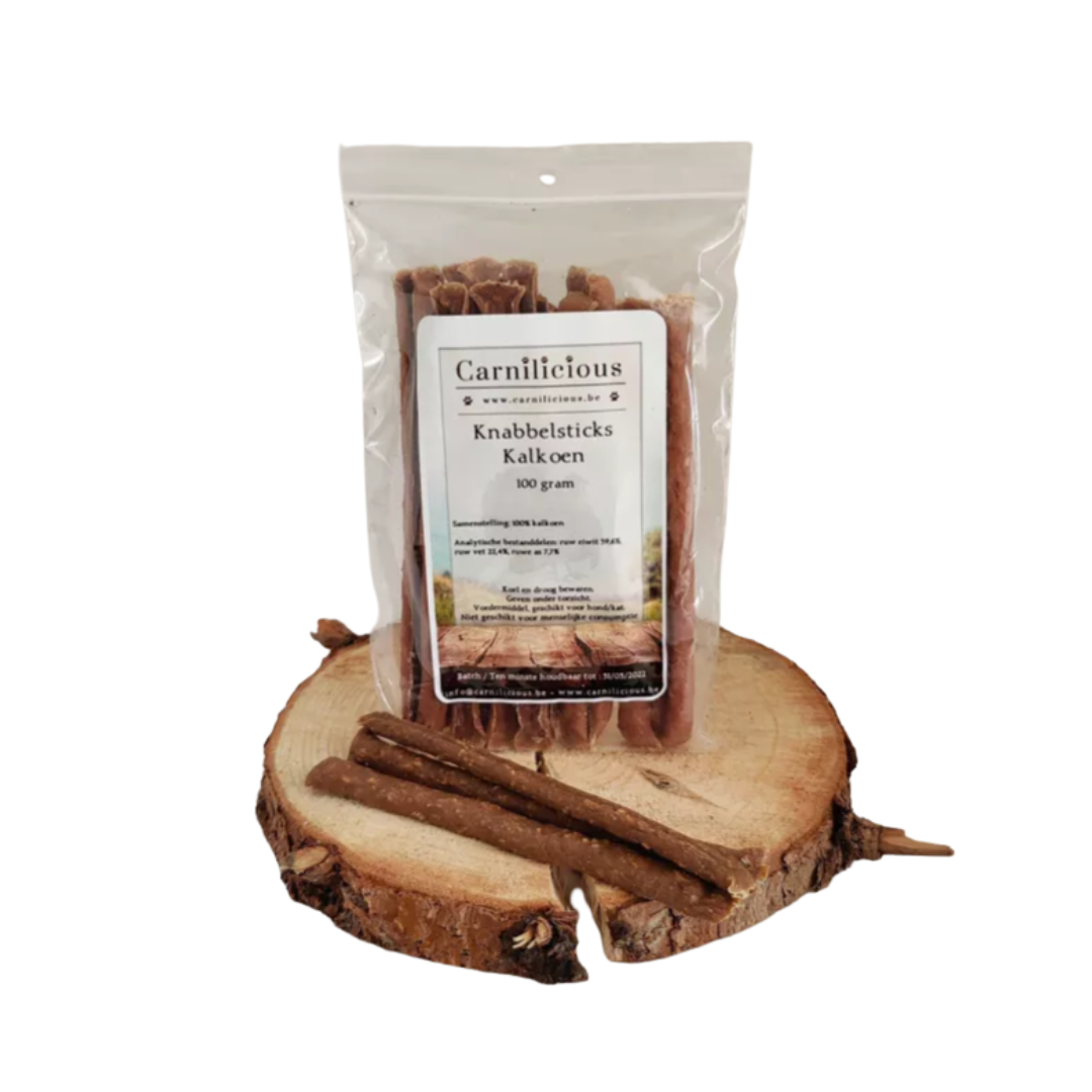 Knibble Sticks Turkey | Carnilicious - Babelle