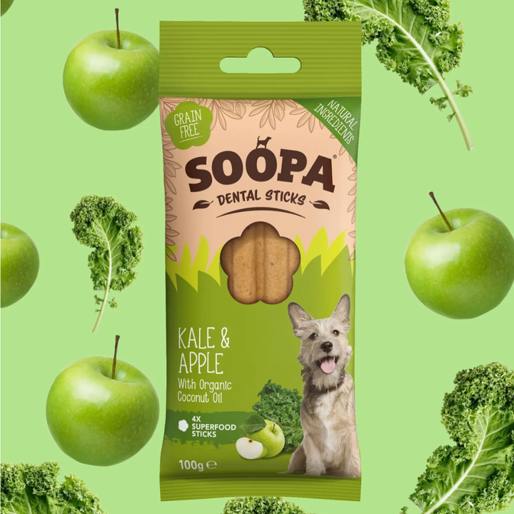 Dental Sticks  - Kale & Apple | Soopa - Babelle