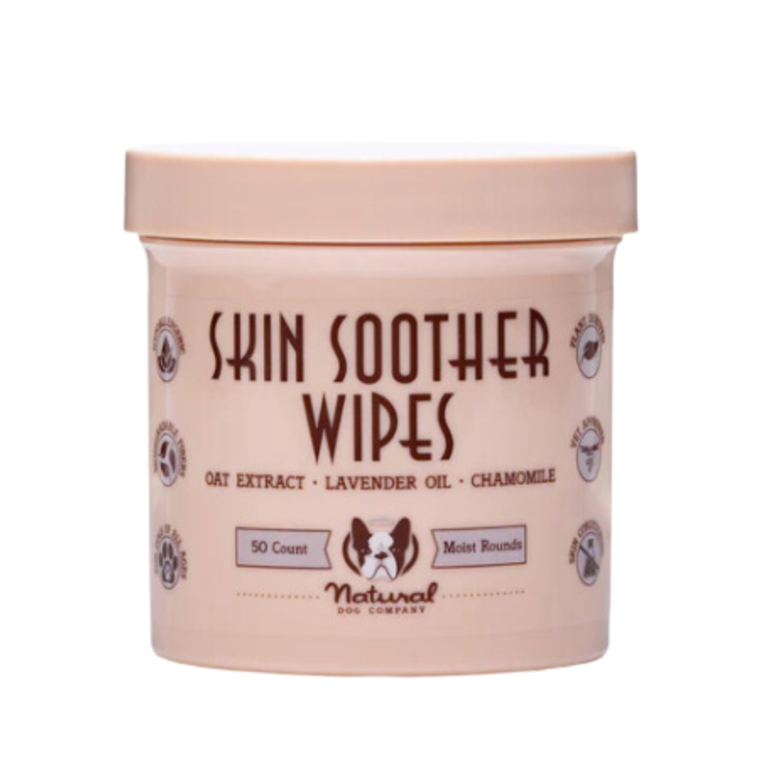 Skin Soother Wipes | Natural dog company - Babelle