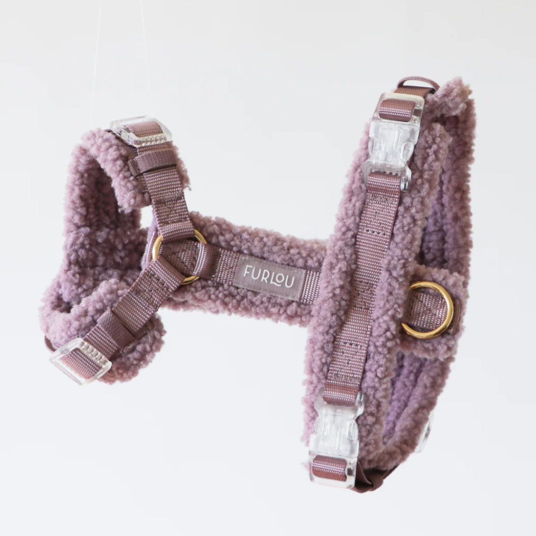 Lavender Sherpa Harness| Furlou - Babelle