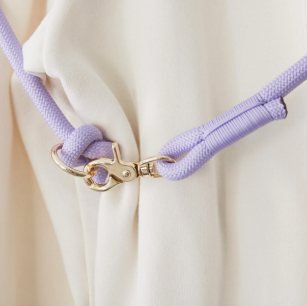 Lavender Handsfree Leash | Furlou - Babelle