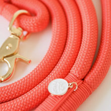 Load image in Gallery view, Coral Braided Leash | Furlou - Babelle
