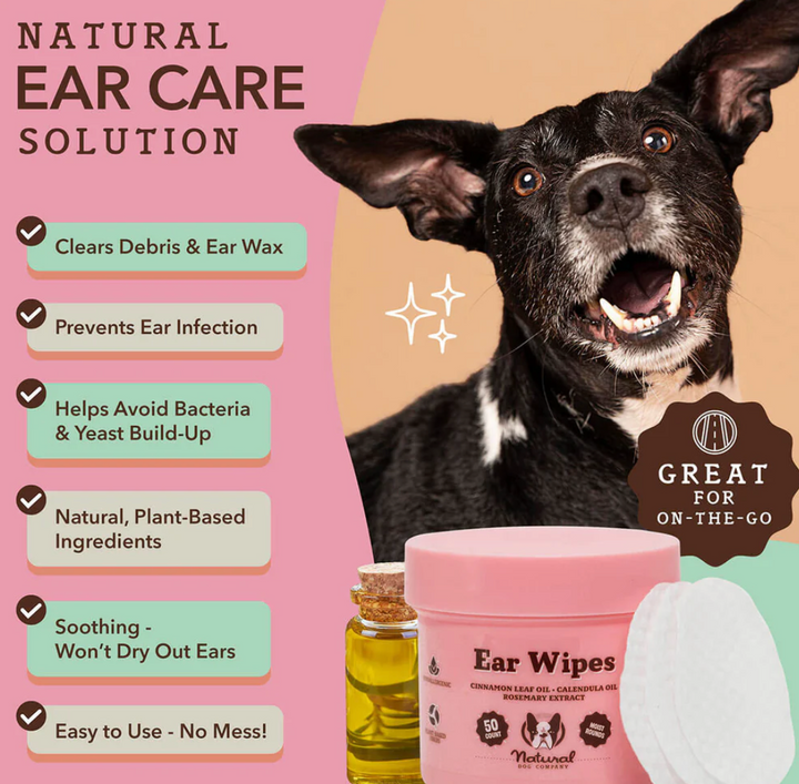 Ear Wipes | Natural dog company - Babelle