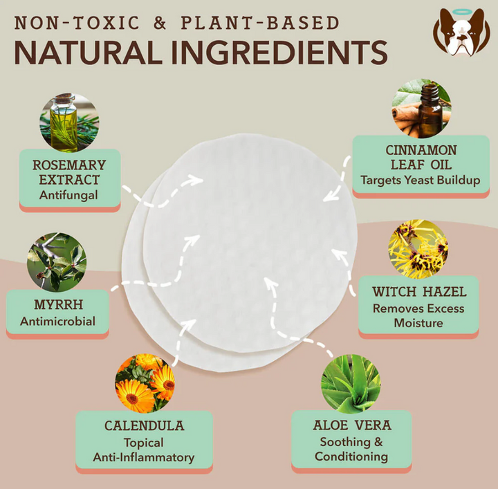 Ear Wipes | Natural dog company - Babelle