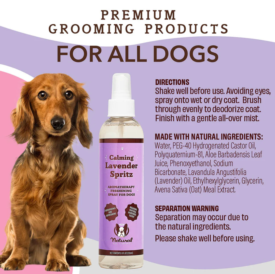 Calming Lavender Spritz | Natural dog company - Babelle