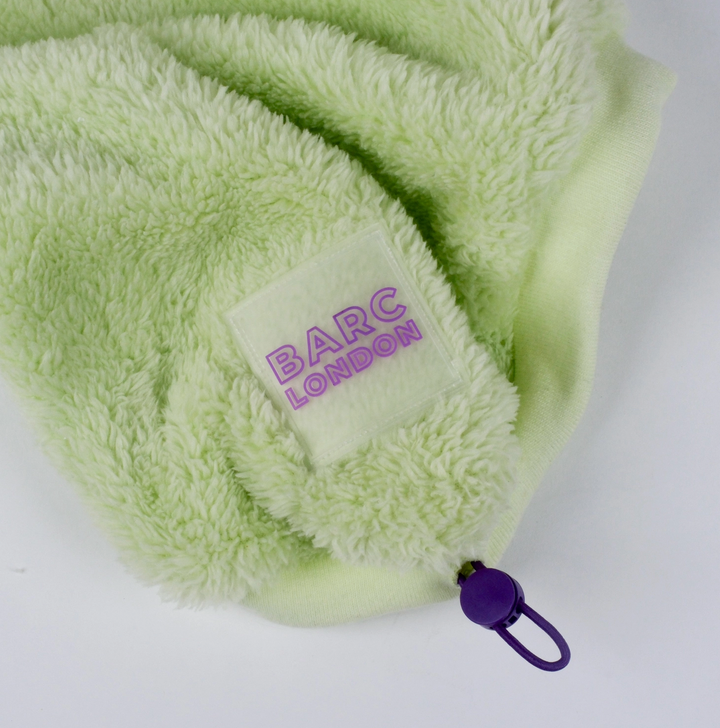 Lime Sherpa Fleece | Barc London