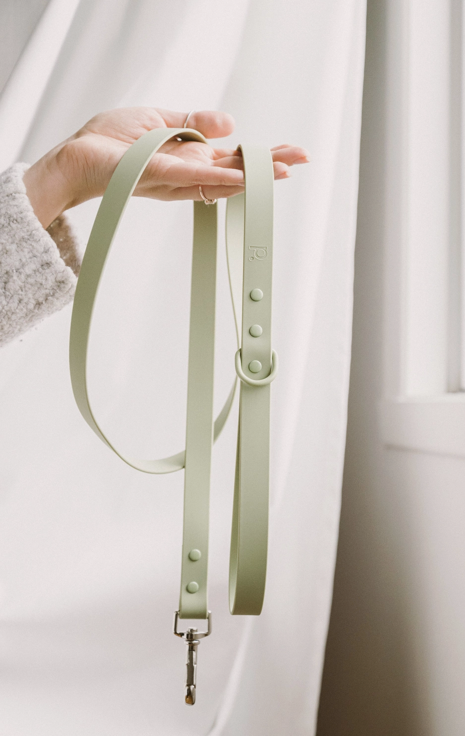 Green Leash | Peachy Dogs - Babelle
