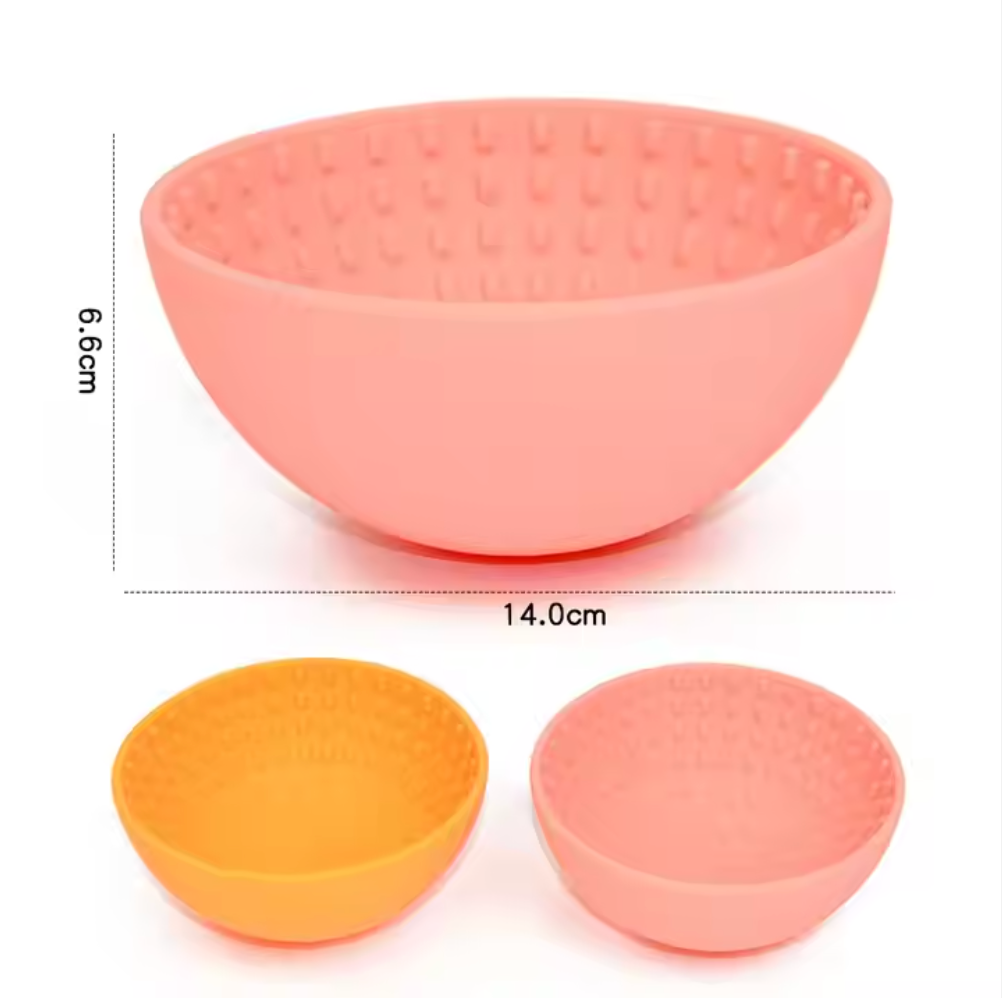 The Mini Wiggler Lick Bowl- Yellow | Babelle