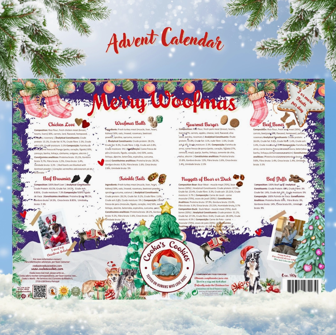 Christmas Advent Calendar | Cooka's Cookies