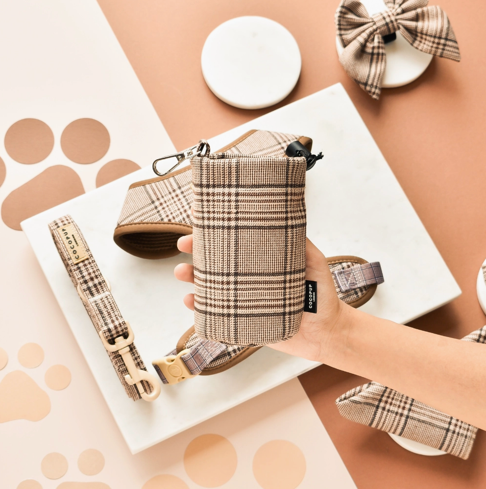 Pup Plaid pouch | Cocopup - Babelle