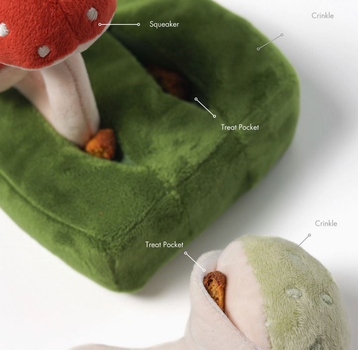 Forest Mushroom Snuffle toy  | Pups & Bubs