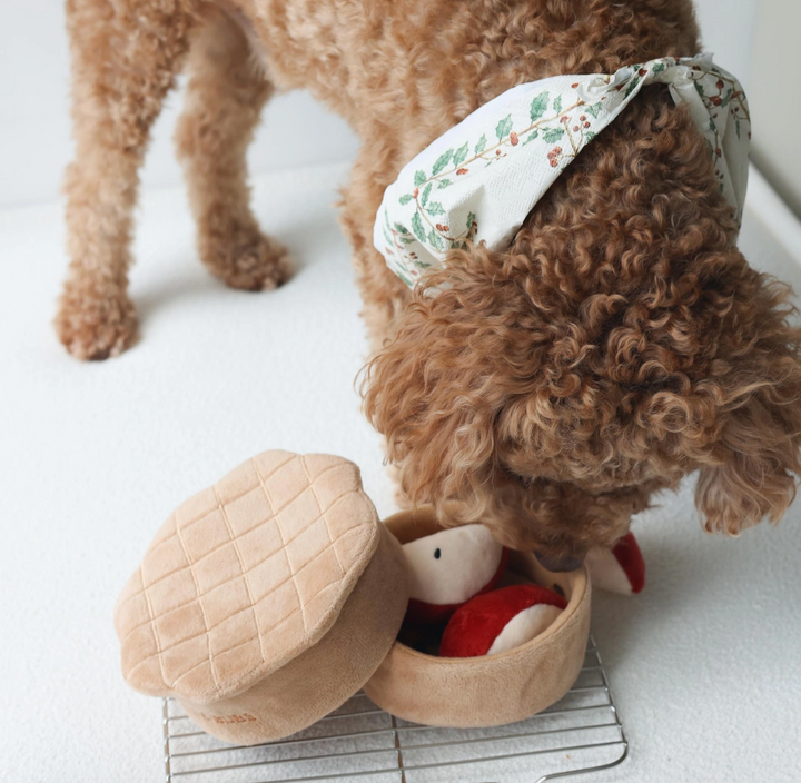 Apple Pie Snuffle toy  | Pups & Bubs