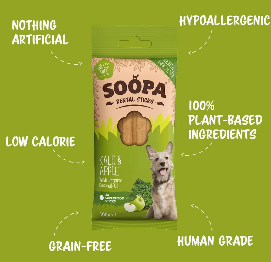 Dental Sticks  - Kale & Apple | Soopa - Babelle