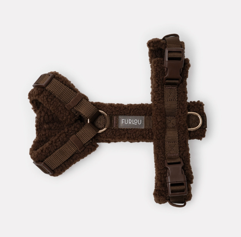 Brown Sherpa Harness | Furlou - Babelle