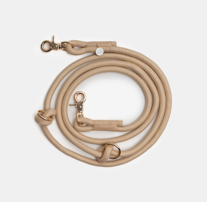 Tan Handsfree Leash | Furlou - Babelle