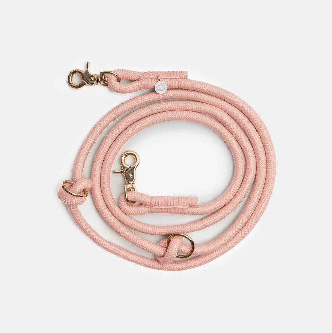 Powder Rose Handsfree Leash | Furlou - Babelle