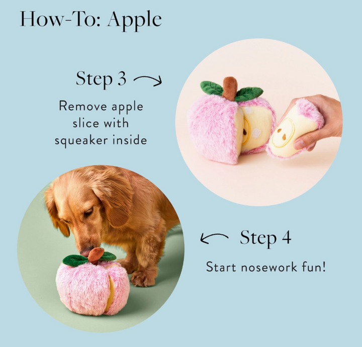 Apple Snuffle Toy | The Foggy Dog - Babelle