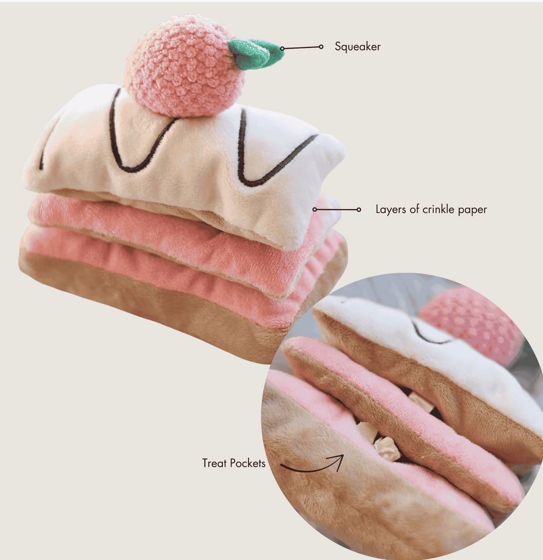 Millefeuille Snuffle toy  | Pups & Bubs