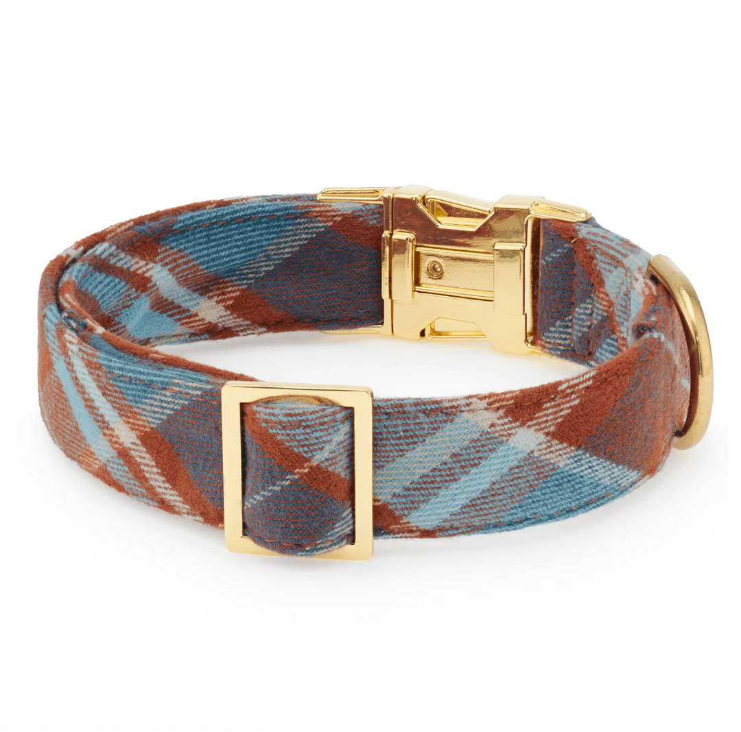 Maple Plaid Flannel Collar | The Foggy Dog