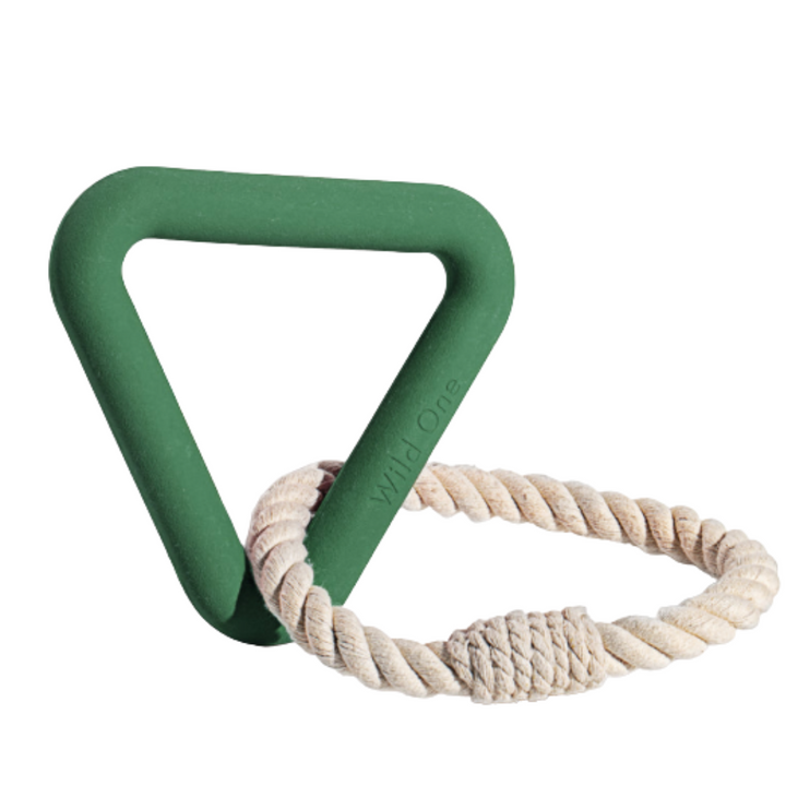 Spruce triangle tug toy   | Wild One - Babelle
