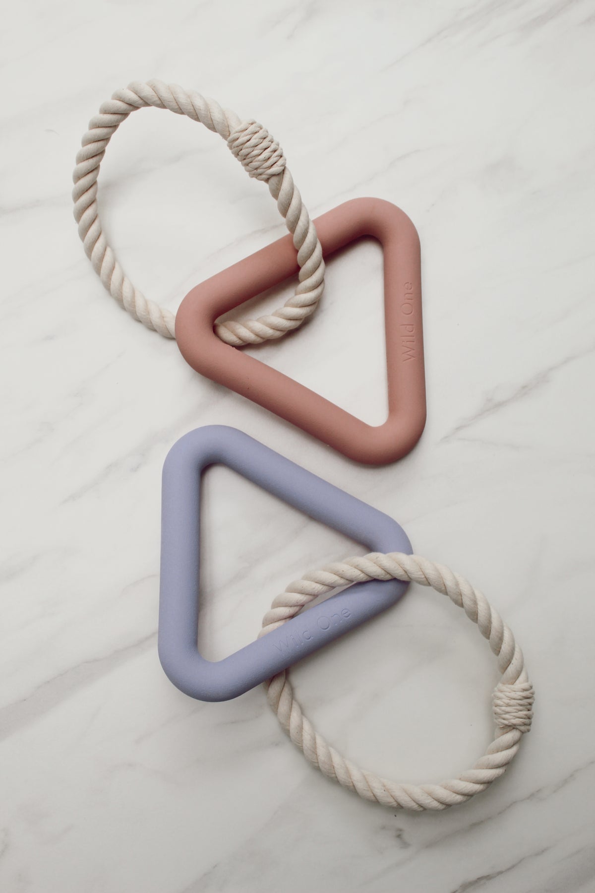 Lilac triangle tug toy   | Wild One - Babelle