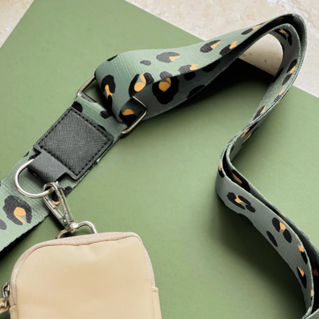 Bag strap - Khaki Leopard | Cocopup - Babelle